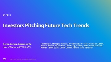 AWS Summit Tel Aviv 2024 - Investors Pitching Future Tech Trends (STP102)