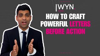 How to Craft Powerful Letters Before Action