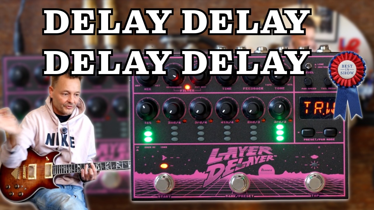 Coolest Delay Pedal Of 2026? The Ibanez LayerDelayer