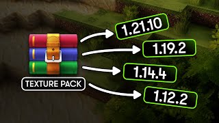 Convert Any Texture Pack to ANY Minecraft Java Version (Instantly)