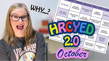 HRCYED 2.0 Reading Challenge Update! 📚 | My October Wrap Up 🍂