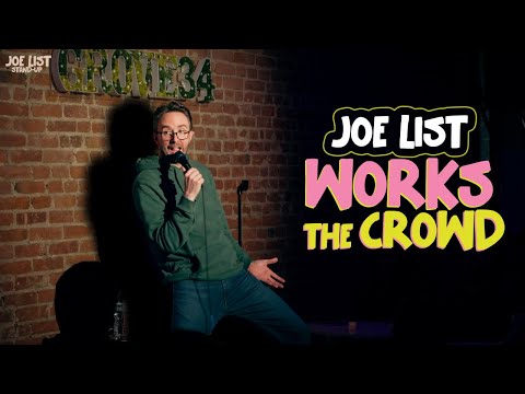 Joe List Works The Crowd