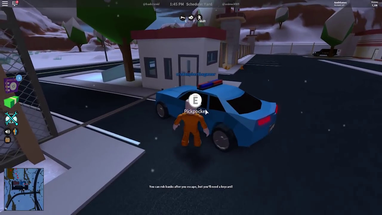 Bebe Aenh Escapa De Prision Roblox Aenh Jailbreak Aenh - bebe aenh juega roblox