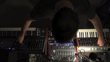 "Earth Walker" - Live Performace - Moog Sub 37 - Matrix Brute - Strymon Space - Eventide El Captian
