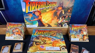 Fireball Island Component Showcase (Basegame + Expansions)