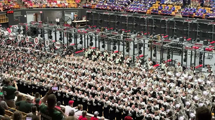9/13/25 Stand Up and Cheer - Ohio University’s Marching 110 at the OSU skull session 