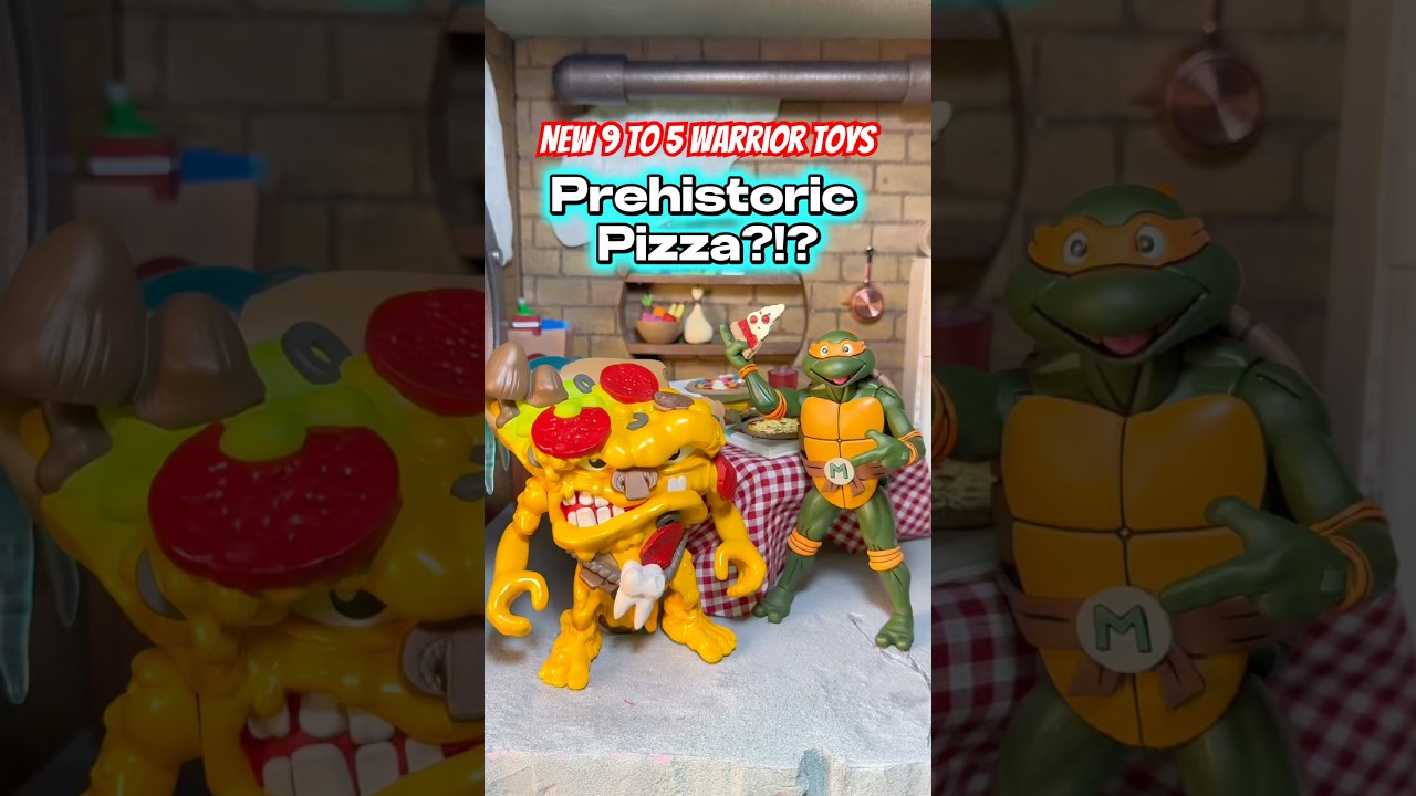 9 to 5 Warriors are BACK with some great new original toys! #tmnt