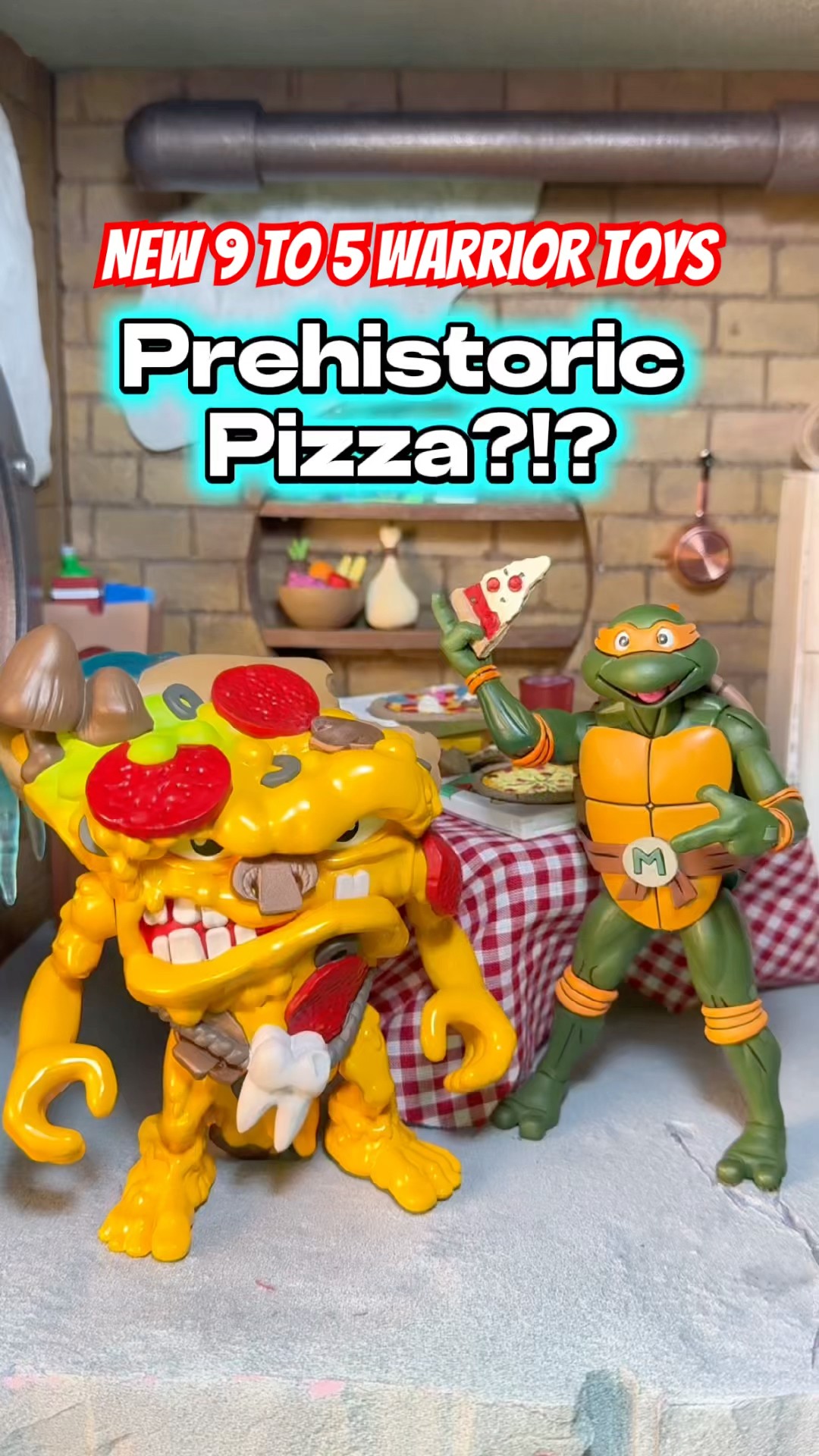9 to 5 Warriors are BACK with some great new original toys! #tmnt
