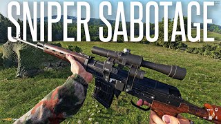 BEHIND ENEMY LINES WITH THE SVD SNIPER!  Arma Reforger Conflict PVP Gameplay