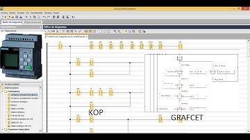 (PARTE 4 B) CURSO PLC PROGRAMACIÓN PLC ANÁLISIS GRAFCET A KOP/ LADDER LOGO V8/ SFC / LD /SIEMENS
