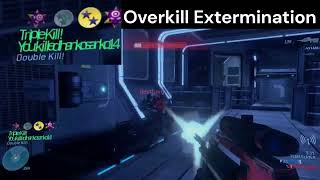 Overkill Extermination on Orbital (Halo 3 map)