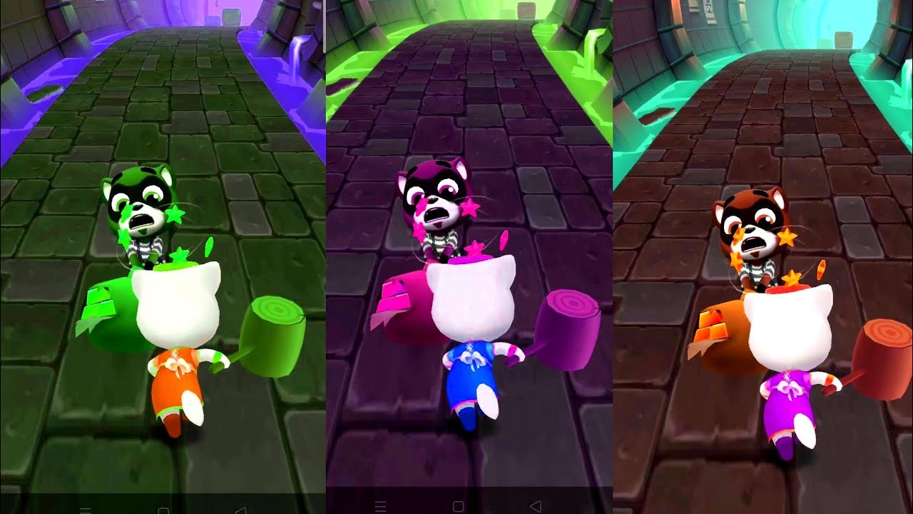 Funny Fails Moment Talking Tom Gold Run Game 