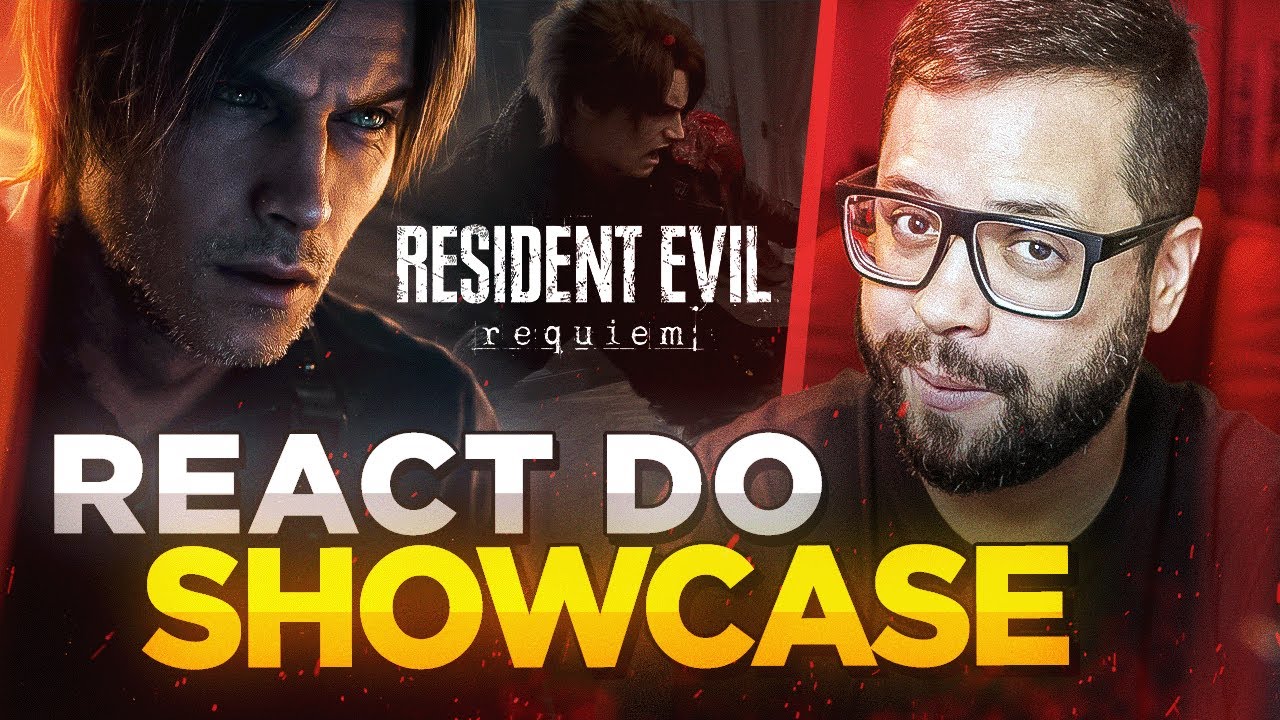 REACT DO SHOWCASE E NOVO GAMEPLAY DE RESIDENT EVIL REQUIEM