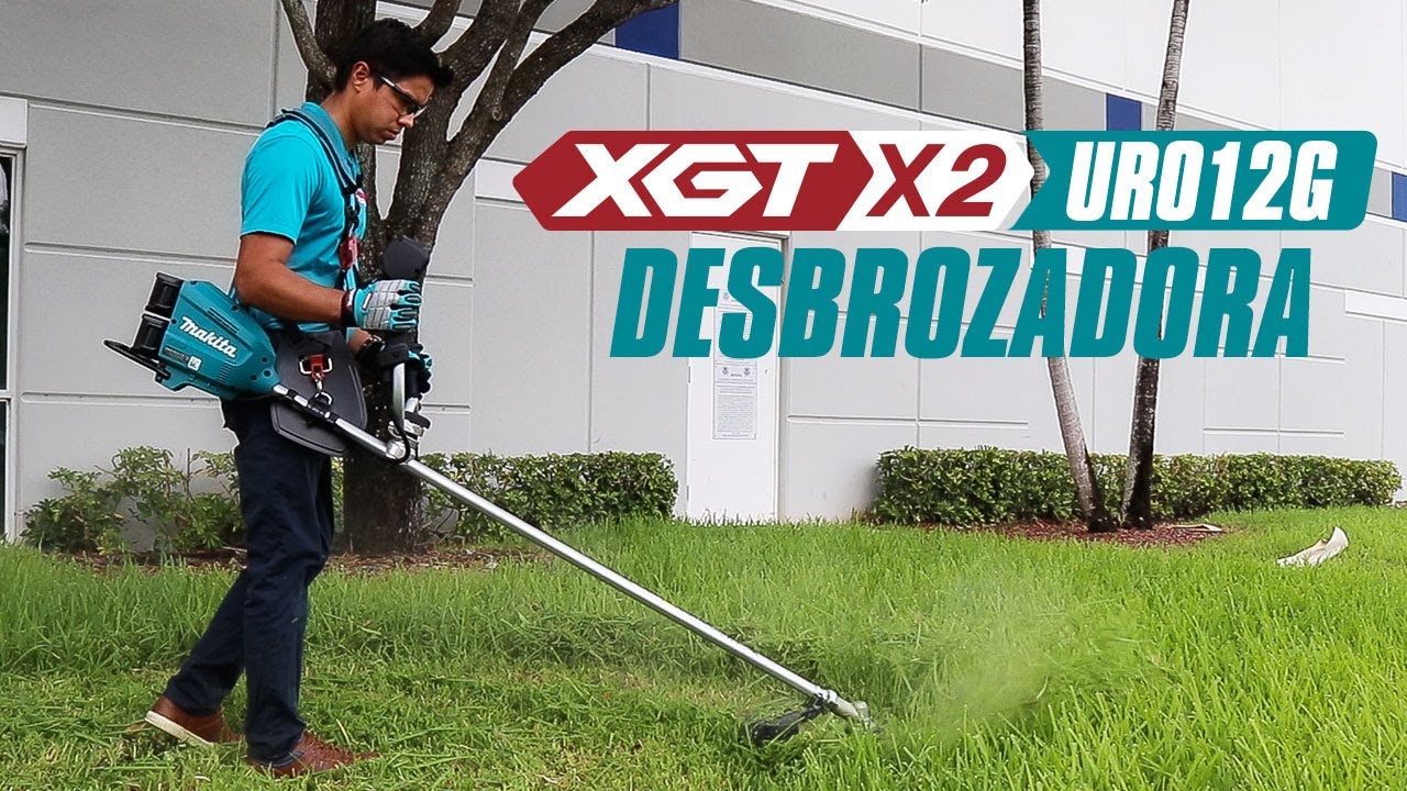 UR012G Desbrozadora Inalámbrica Makita de 40Vmax X2 (80Vmax) XGT 