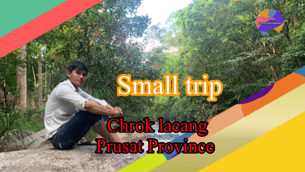 Chrok laeang waterfall at krokor Prusat province