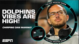 ☀ IMMACULATE VIBES  Mike McDaniel CHIRPING Dan Marino is an ALL TIMER! | The Pat McAfee Show