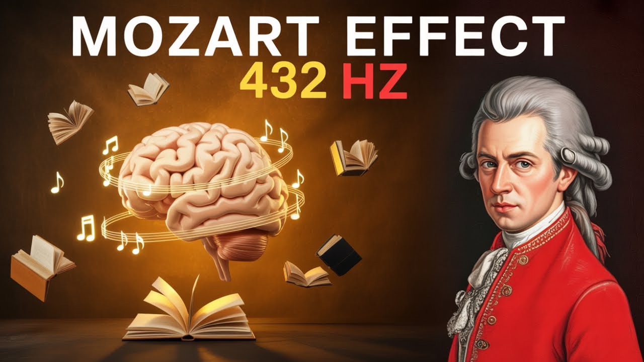 Mozart 432Hz Effect – Best Music for Brain Function & Concentration