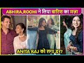 Samridhii-Garvita Enjoy Pehli Baarish, Anita Raj Gets Scared Mumbai Rains Stop YRKKH Shoot