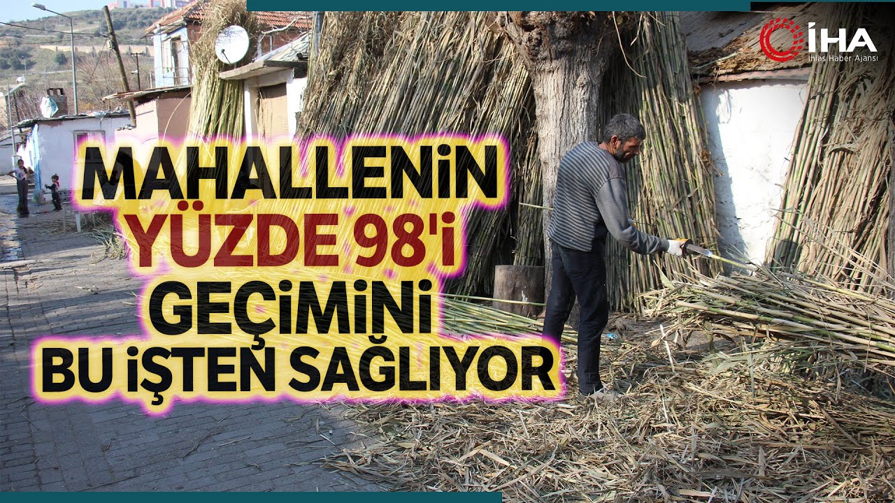 Bambu, Hasır ve Kamıştan Hazırlanan Ürünler Rağbet Görüyor