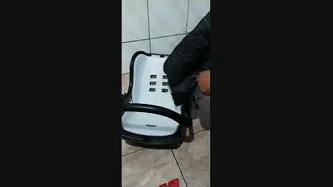 Como faço pra lavar o bebê conforto Burigotto?