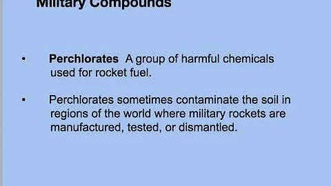 Water Pollution  - Heavy Metals and Other Chemicals - part 2