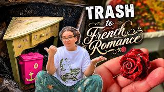 I Turned Dumpster Trash Into Vintage Art