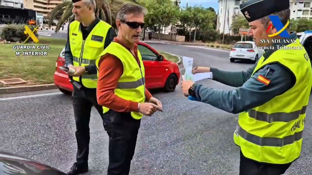 Operativo de la Guardia Civil y la Agencia Tributaria contra el fraude de importación de coches