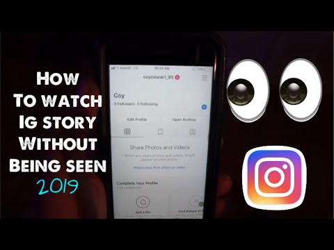 How to watch somebody’s instagram story without them seeing