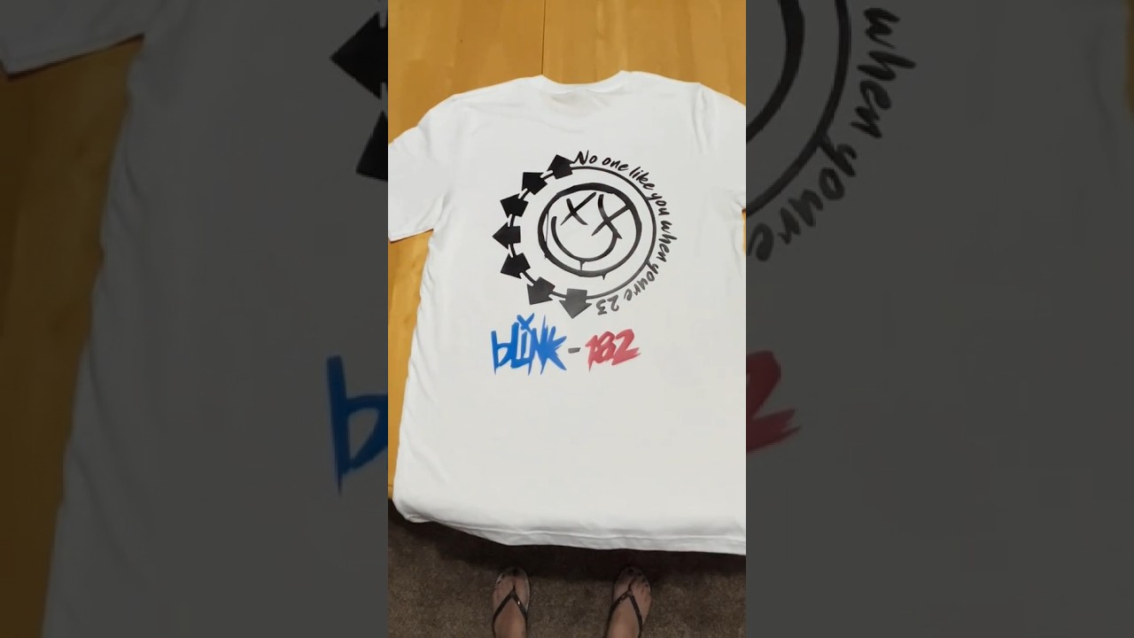 Guarda Custom Blink-182 What's My Again? T-shirt#blink182#nobodylikesyouwhenyoure23 #23 #cricut #tshirt su YouTube Guarda Custom Blink-182 What's My Again? T-shirt#blink182#nobodylikesyouwhenyoure23 #23 #cricut #tshirt su YouTube