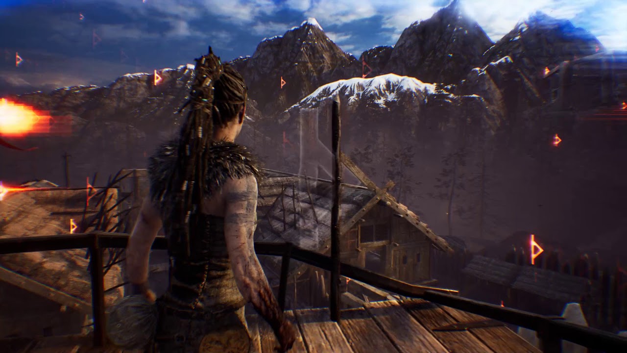 Hellblade Senua's Sacrifice - Help 6 (God of Fire - 4th Fire Door Gate)