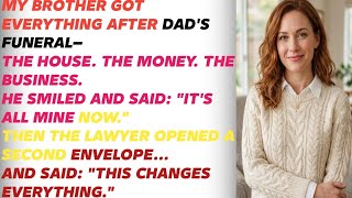 My Brother Got Everything After Dad’s Funeral... Until the Lawyer Opened One More Envelope