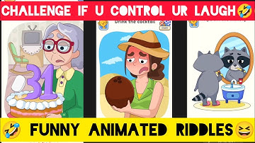 Funny Animated Riddles To Challenge Your Brain!#riddles#animated#puzzles#riddlejourney