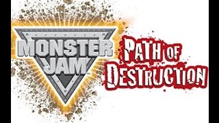 Monster Jam Path of Destruction 6-13-15: Metal Mulisha and Grave Digger Freestyle, Fireworks Ending