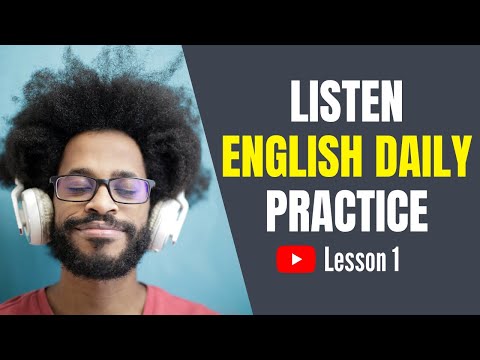 英語の毎日の練習を聞く|英語を話すスキルを向上させる|流暢な英語パート1✔