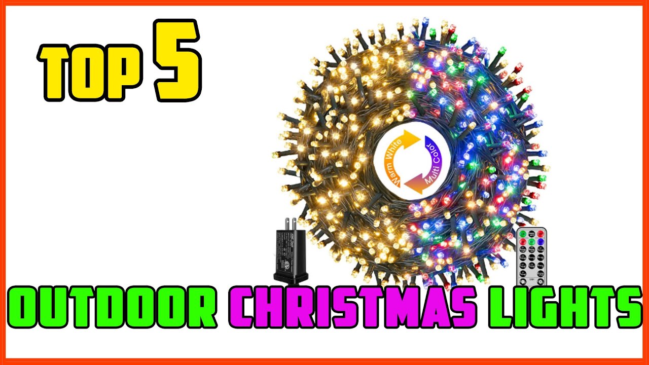TOP 5 Best Outdoor Christmas Lights 2026 | My Neighbors HATE Me for These Outdoor Christmas Lights!