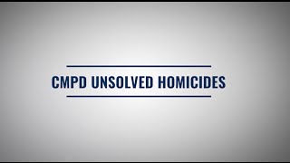 CMPD Unsolved Homicide   Grier Case