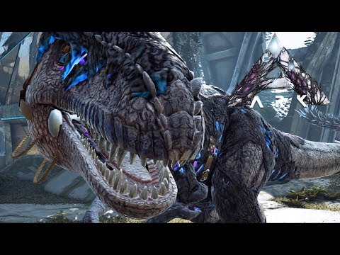 ボス並みの攻撃力 汚染されたギガノトサウルスが強すぎた Ark Extinction 16 Youtube