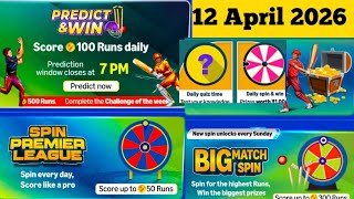 Amazon predict & win Quiz Answer Today Amazon IPL Daily Quiz Runs Guaranteed Quiz Big Match Quiz Ans screenshot 4