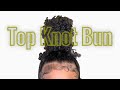 Easy Top Knot Bun Tutotial | Tiana Shannell