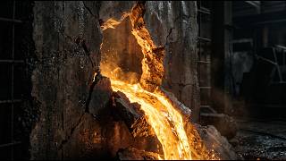 Molten Gold Sanctuary: 15 Minutes of Glowing Metal Textures to Quiet the Mind