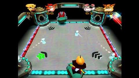 Crash Bash - Crashball Platinum Relic (Co-op with PR)