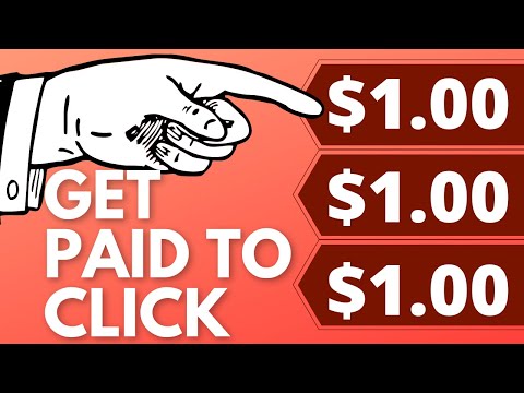 Get Paid To Click On Ads! $1 Per Click Free Make Money Online
