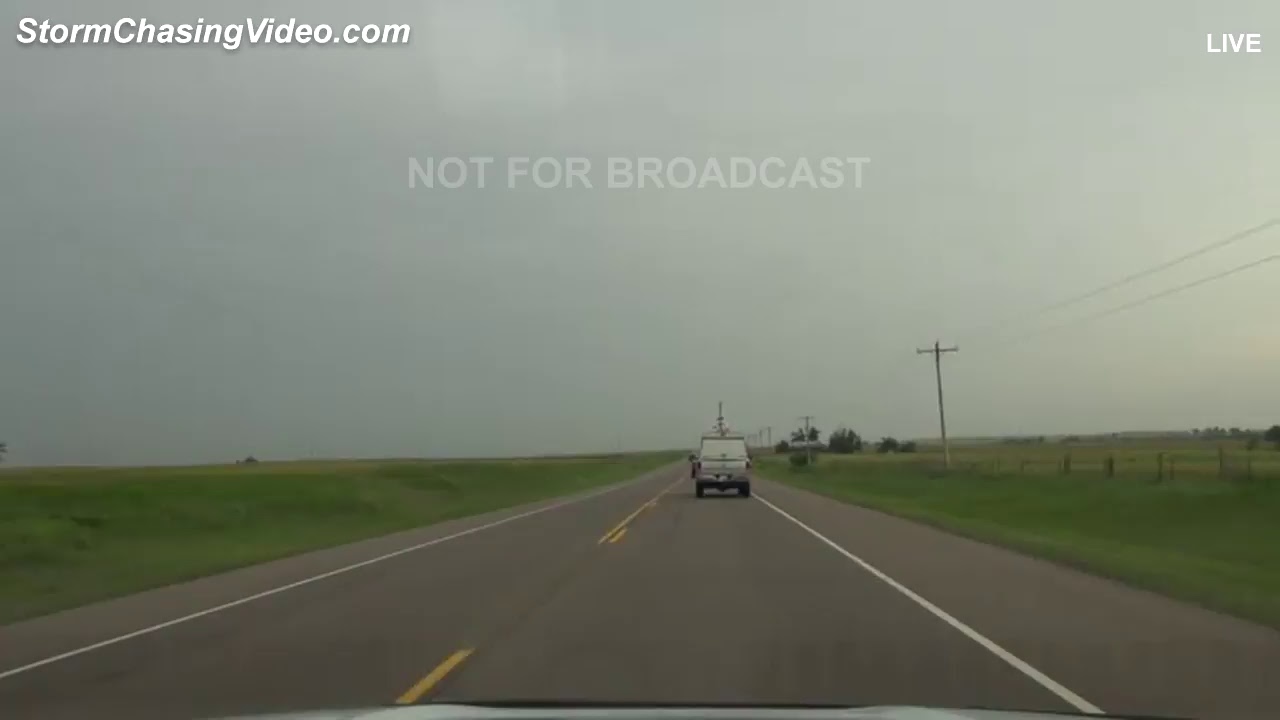LIVE Kansas/Oklahoma High Risk Storm Chase - Team Haxby - 5/18/2017