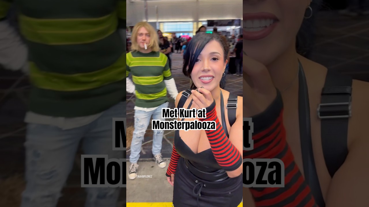 Met Kurt at Monsterpalooza! #viralshort #foryou #foryou #monsterpalooza