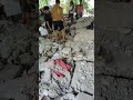 totally damaged gyud human sa linog 6.9 magnitude ang balay sa Bata nga nadatugan ug walay kinabuhi