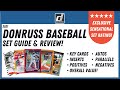 2021 DONRUSS BASEBALL REVIEW & SET GUIDE! Is it A Must or a Bust?