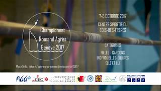Championnat Romand Agrès 2017