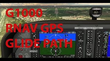 Issues catching RNAV Glide Path ?