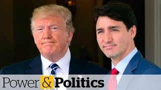 Trump pledges help with China, praises new NAFTA in meeting with Trudeau | Power & Politics