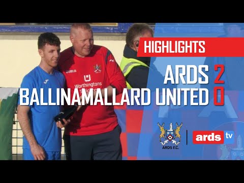 Ards Ballinamallard Goals And Highlights